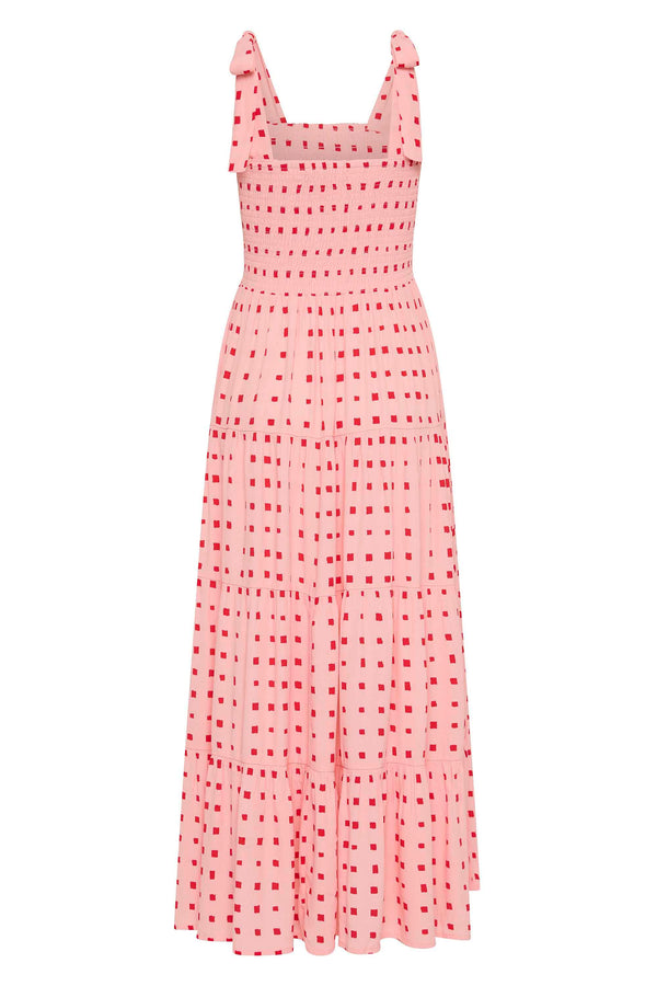 Savannah Tie Dress In Sunrise