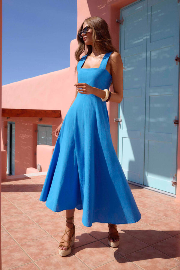 Scarlett Dress In Lagoon