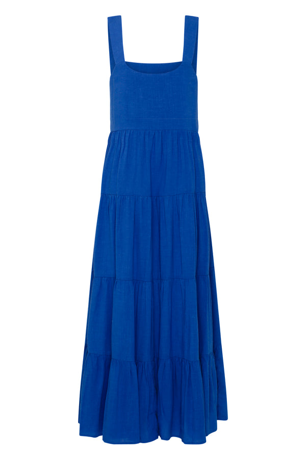 Sierra Maxi Dress In Cobalt Blue