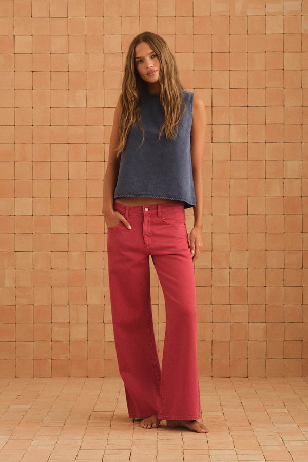 Bobbie Jeans In Poppy Denim