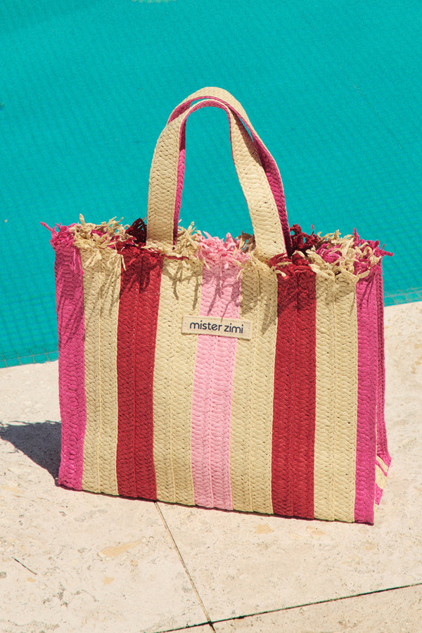 Summer Market Bag In Sorbet