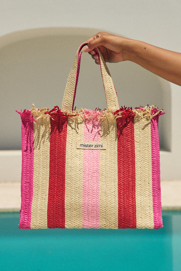 Summer Market Bag In Sorbet