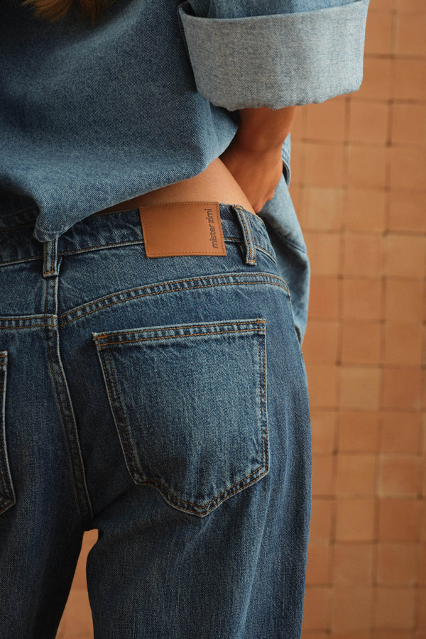 Bobbie Jeans In Dark Denim