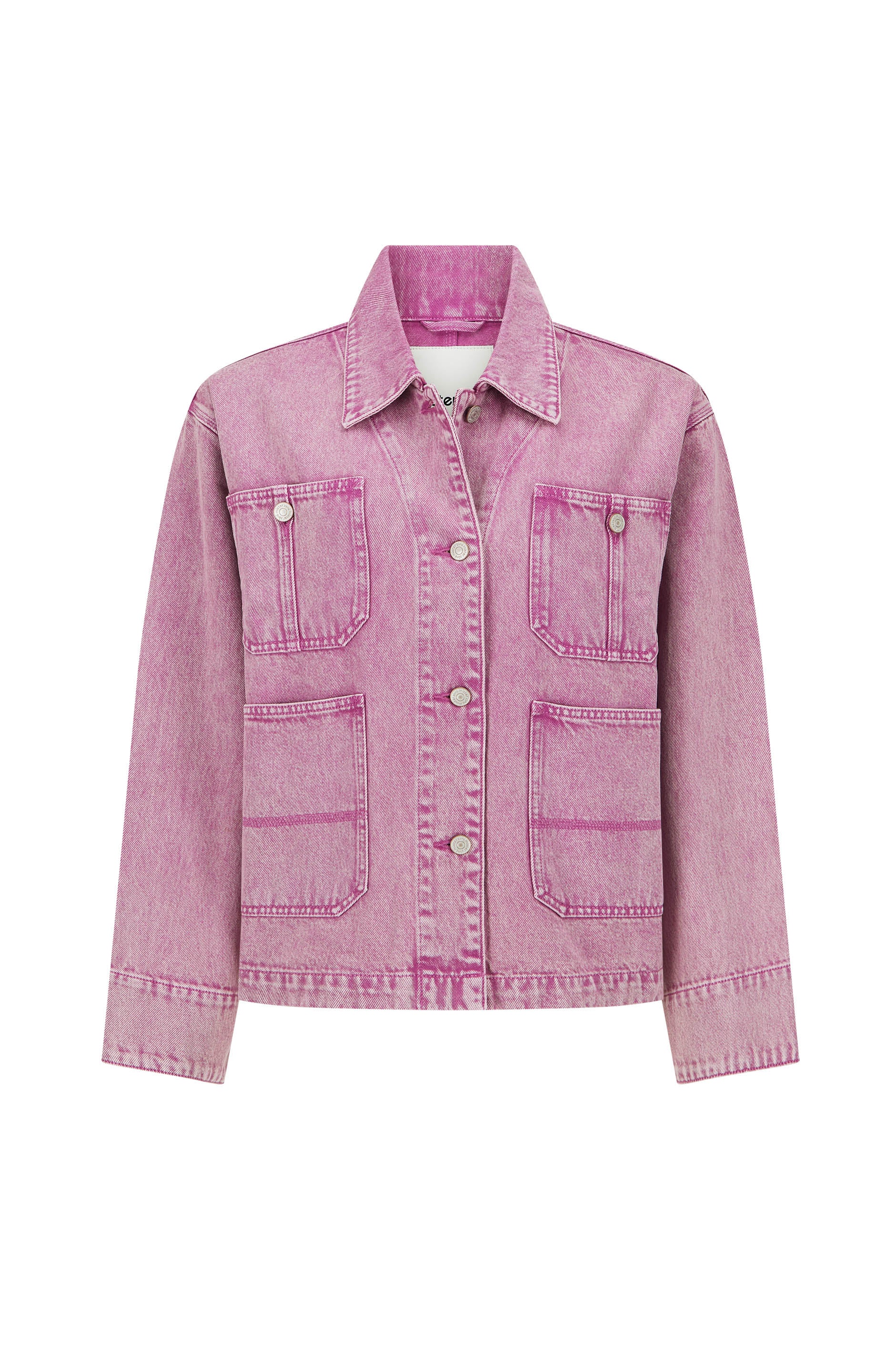 Suni Jacket In Berry Denim | Jacket | Mister Zimi
