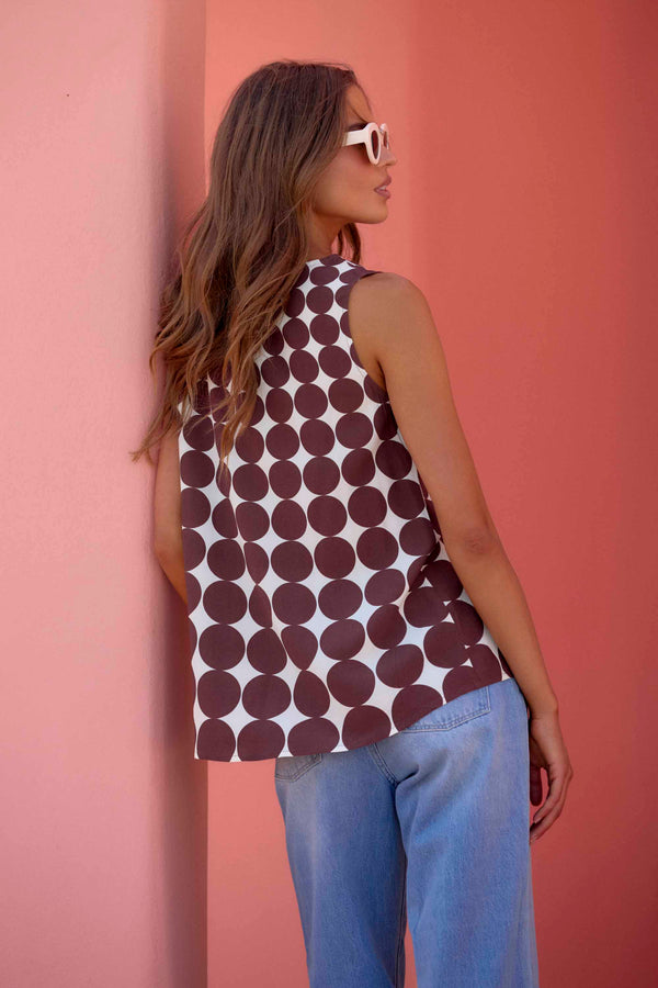 Talitha Top In Cocoa