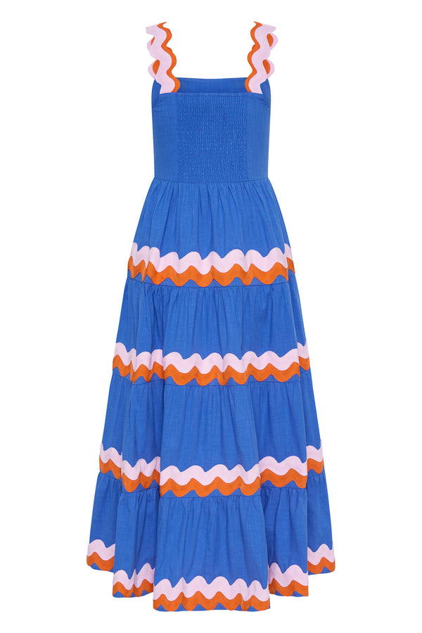 Tammi Dress In Sundae Ric Rac