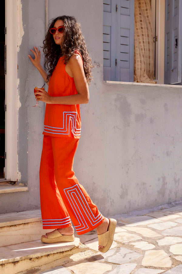 Mia Pants In Spritz