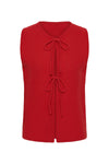 Totti Vest In Poppy