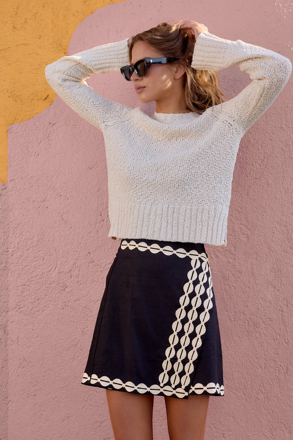 Tully Knit In Macadamia