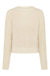 Elkie Knit Jumper In Marzipan