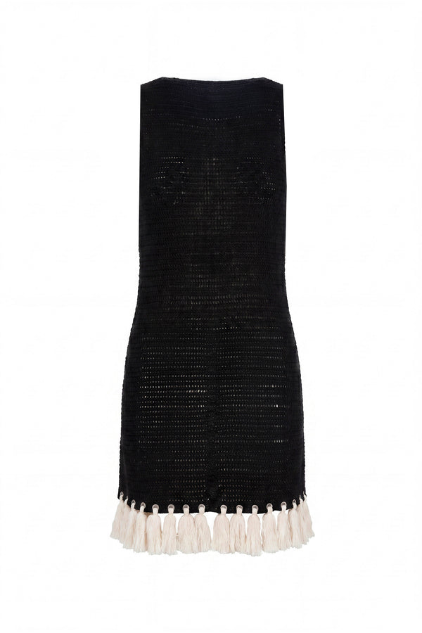 Vinnie Mini Dress In Black