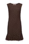 Vinnie Mini Dress In Chocolate