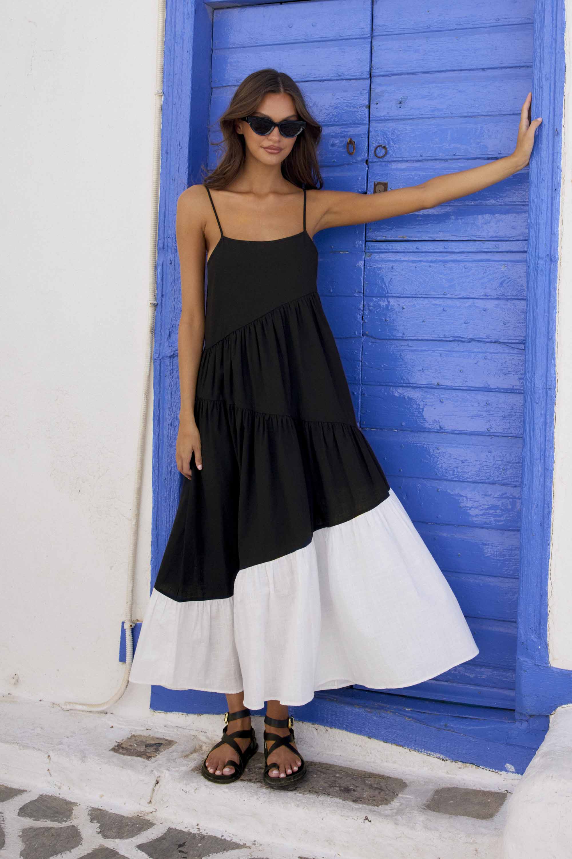 Willow Dress In Duo – Mister Zimi