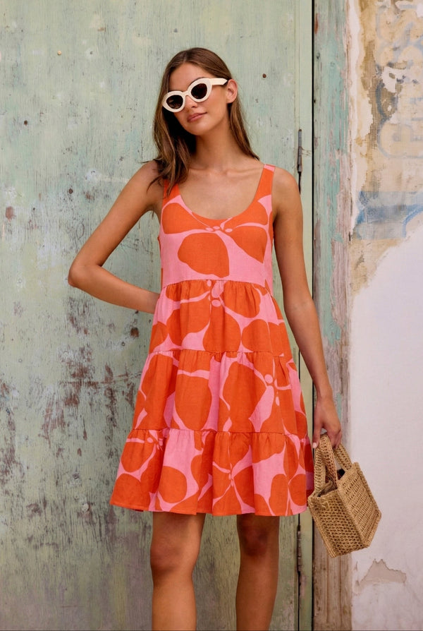 Winifred Tall Dress In Hydra