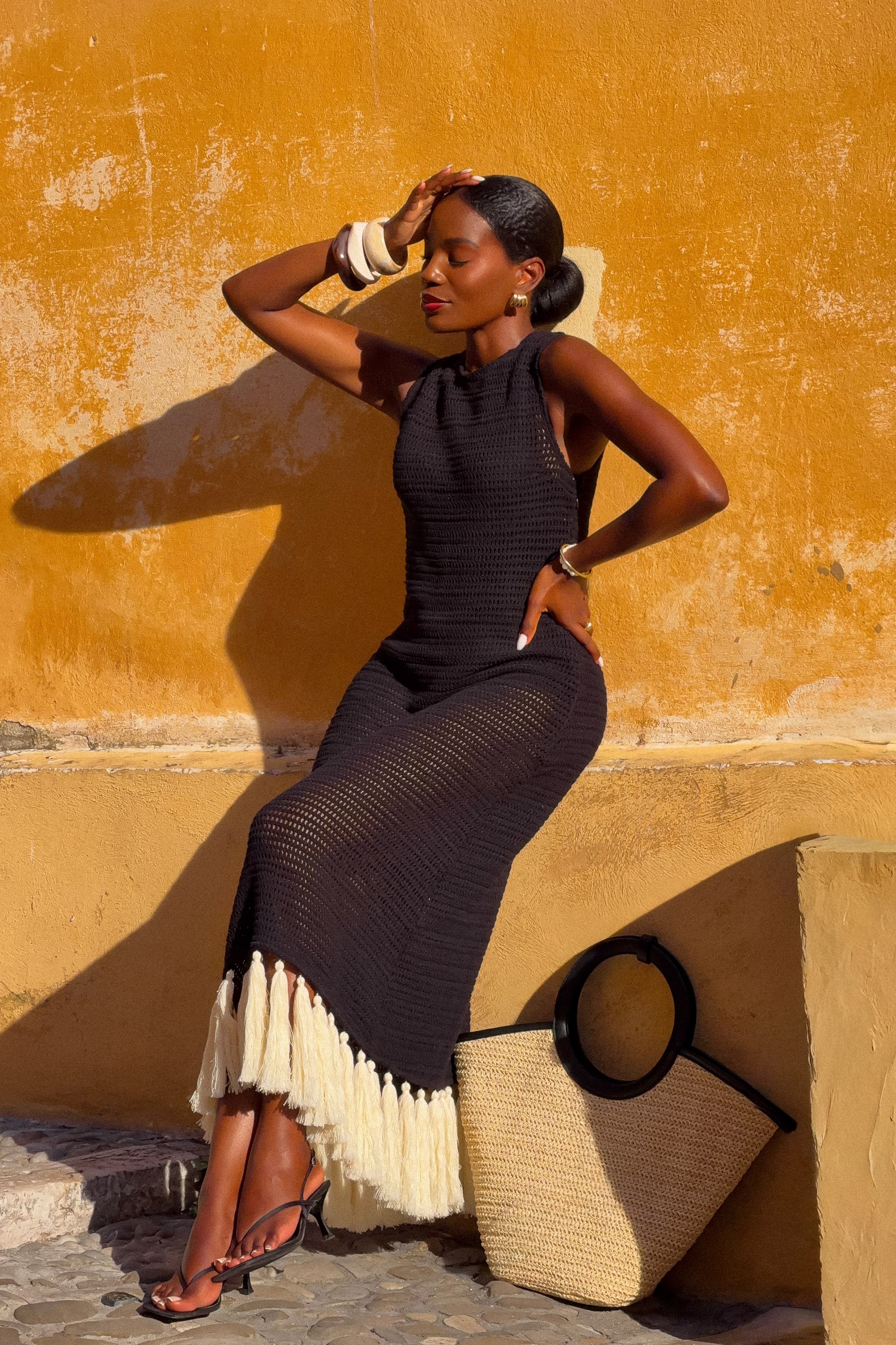 Vinnie Dress In Black – Mister Zimi