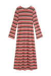 Autumn Dress In Zig Zag