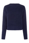 Elkie Knit Jumper In Indigo