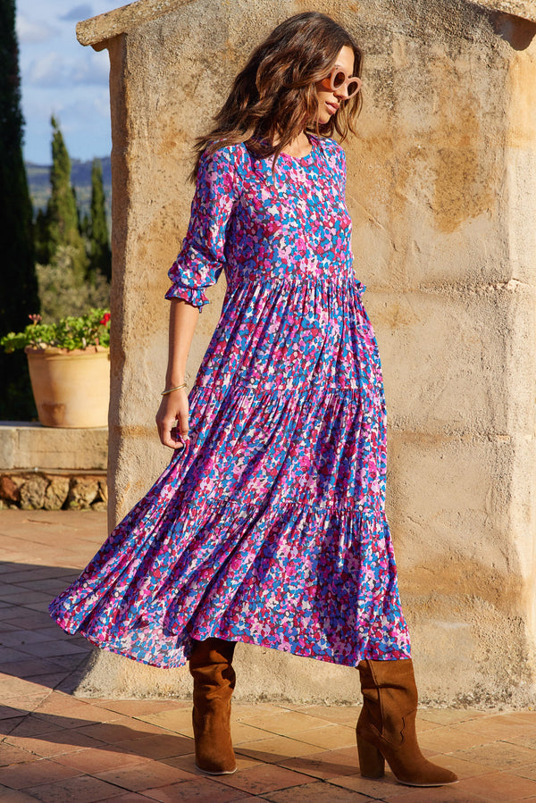 Millie Dress In Wildberry