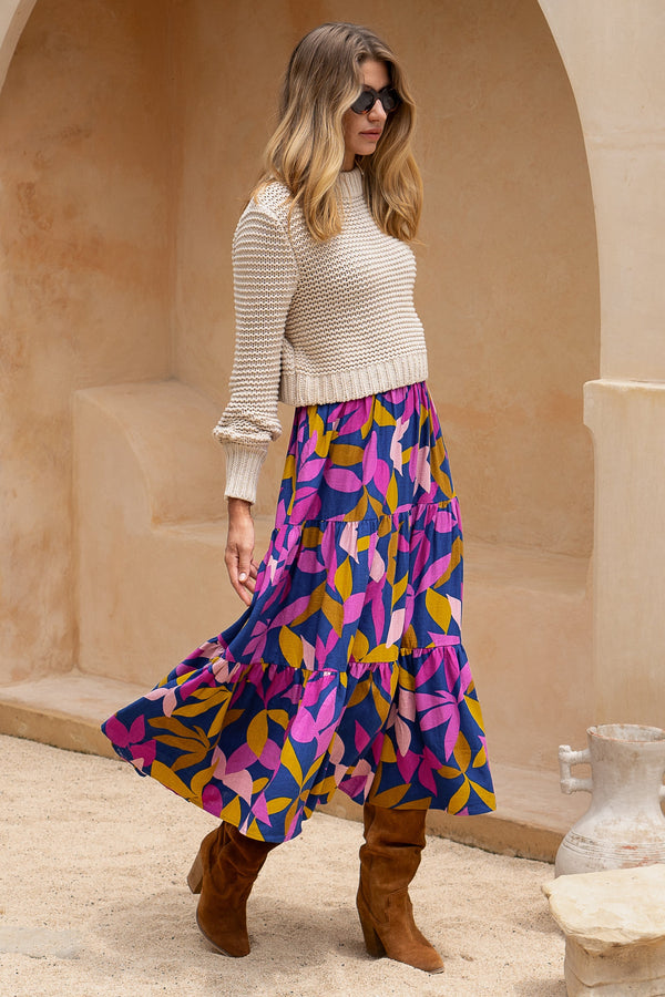 Myra Skirt In Passionflower