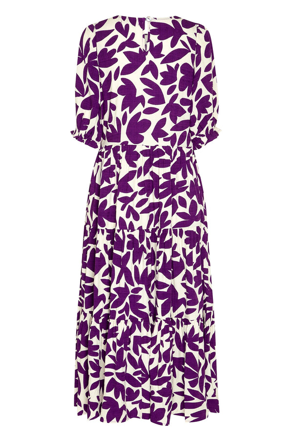 Lottie Dress In Grape Leaf