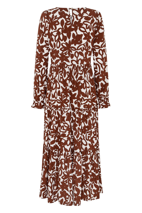 Millie Dress In Cinnamon