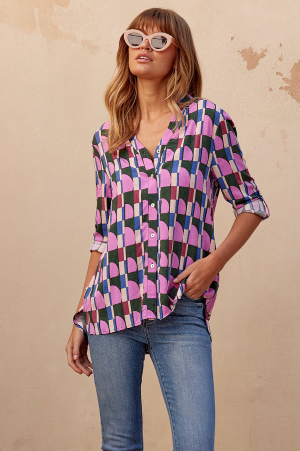 Phoebe Shirt In Soller