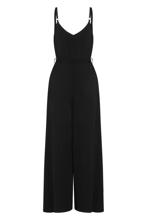 Delilah Maxi Jumpsuit In Black