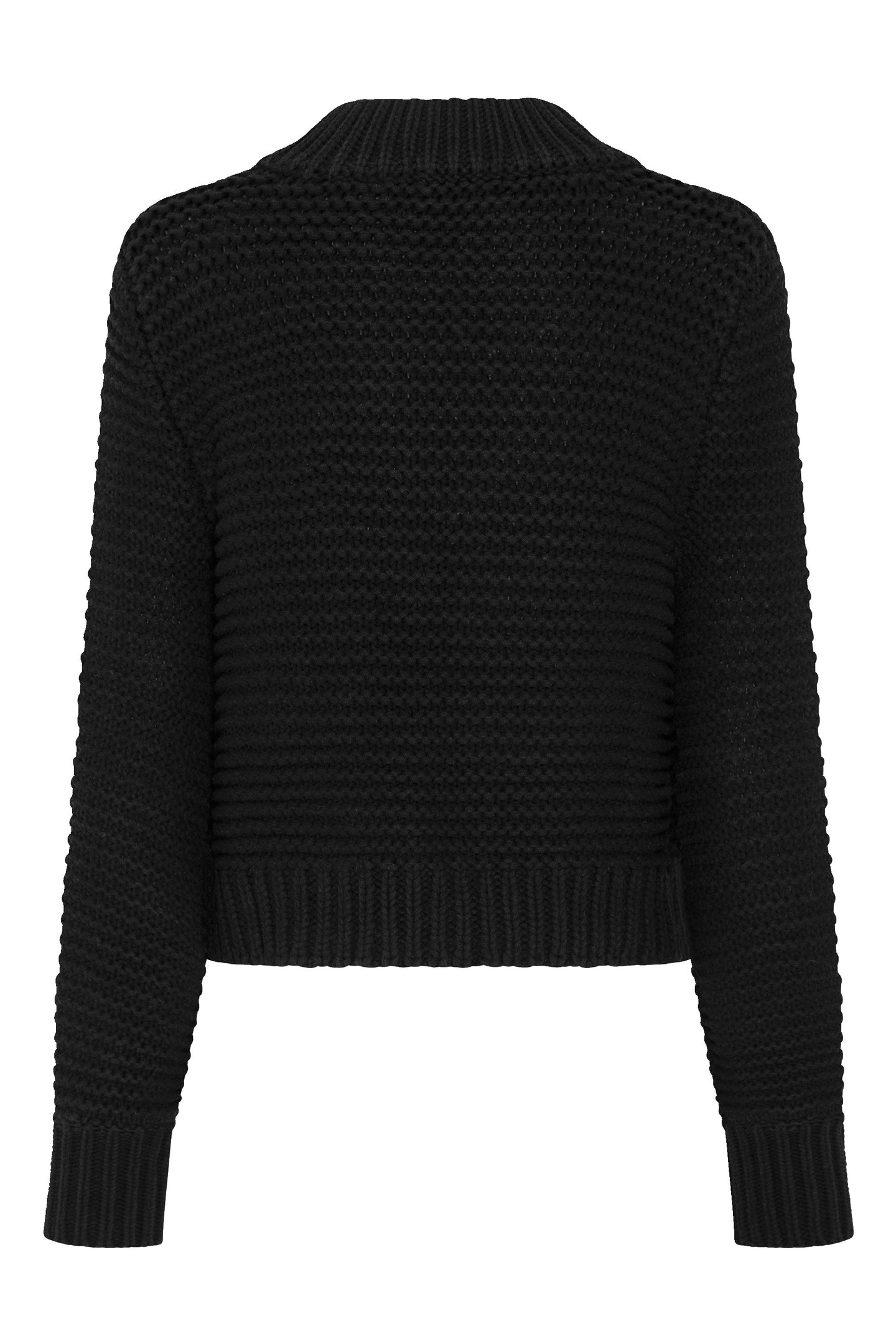 Noa Knit Jumper In Black Mister Zimi