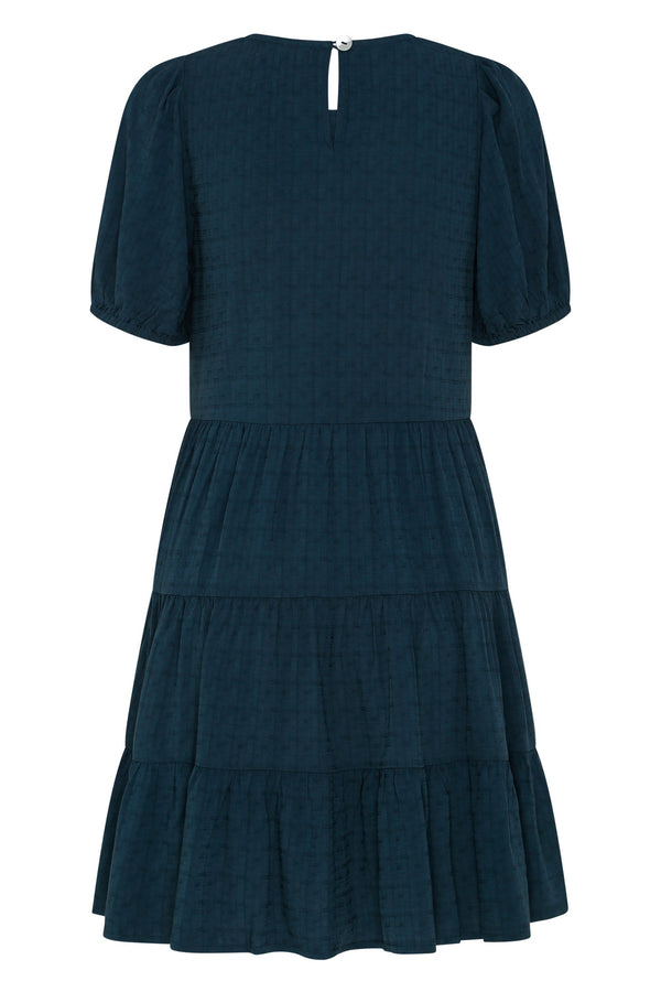 Nina Mini Dress In Aegean Blue