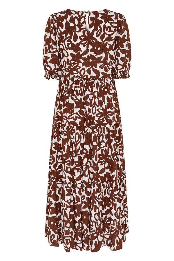 Mae Dress In Cinnamon