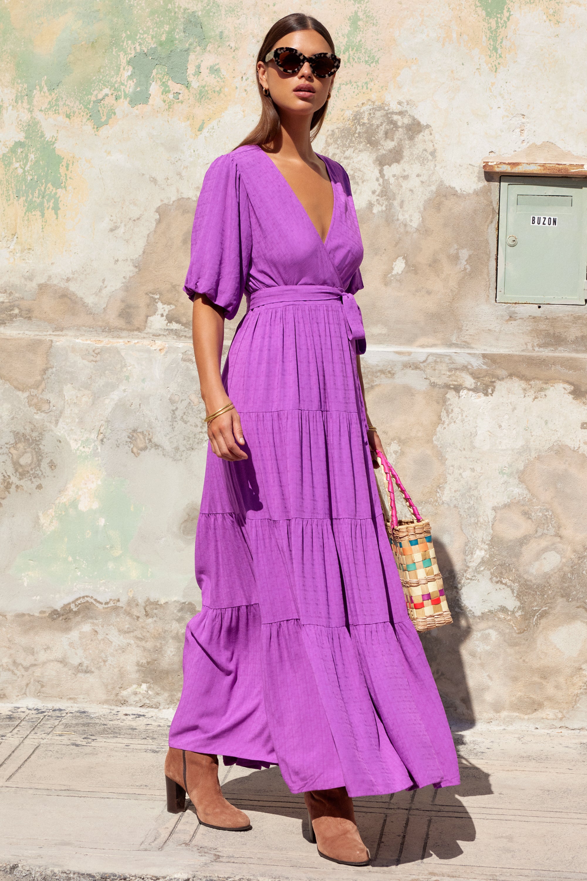 Grape 2025 maxi dress