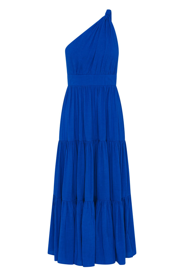 Calypso Dress In Cobalt Blue – Mister Zimi