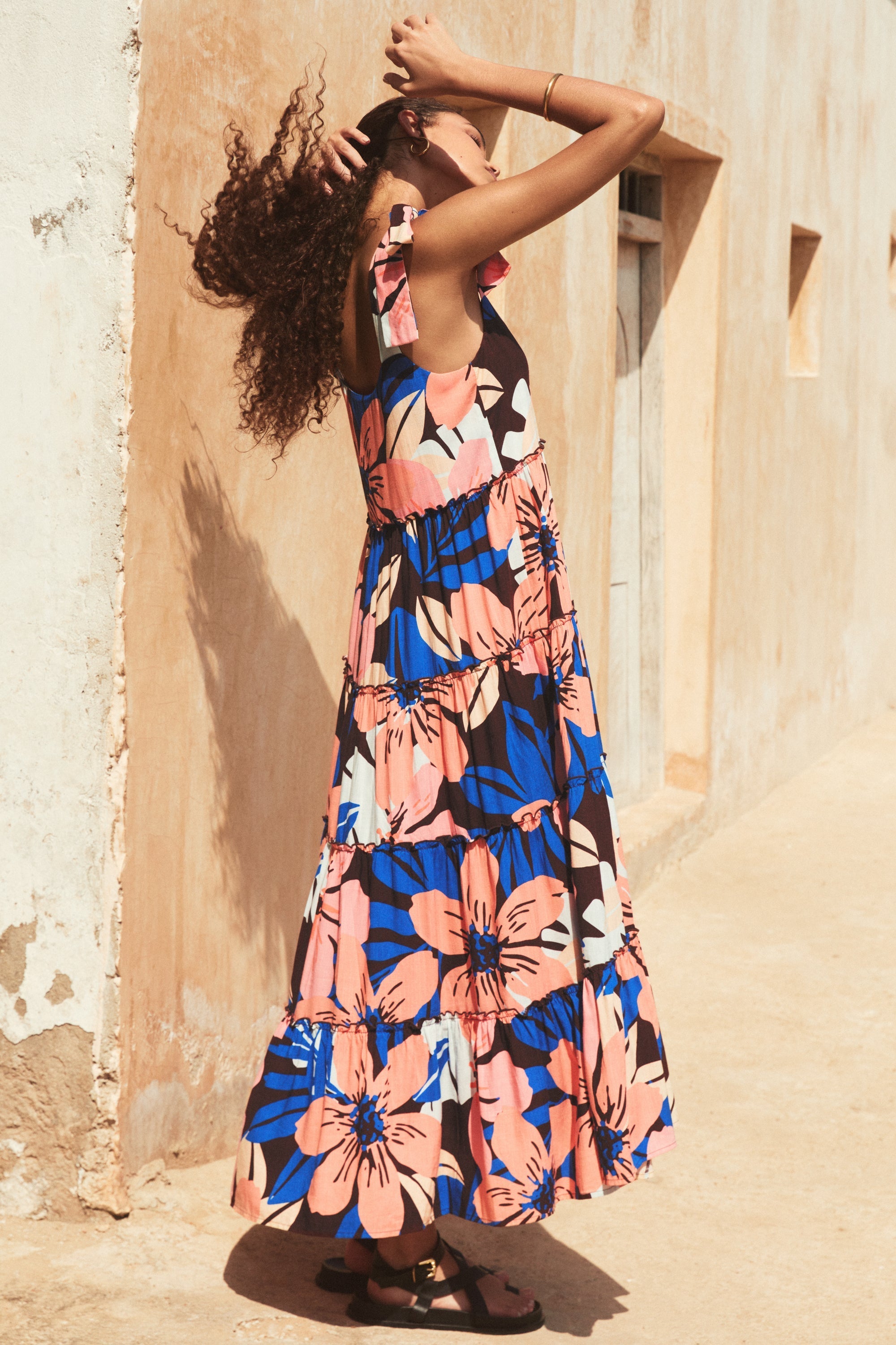 Nellie printed shop maxi dress