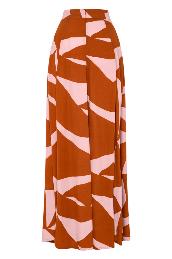 Catalina Skirt In Terracotta