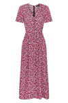 Luella Dress In Pomegranate