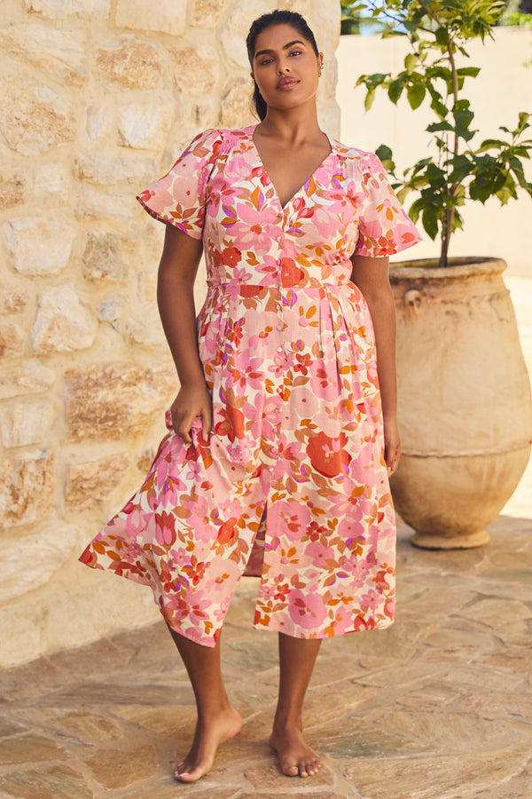Luella Dress In Roselle