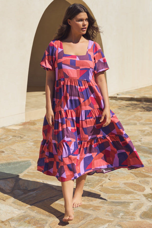 Luna Dress In Cedar