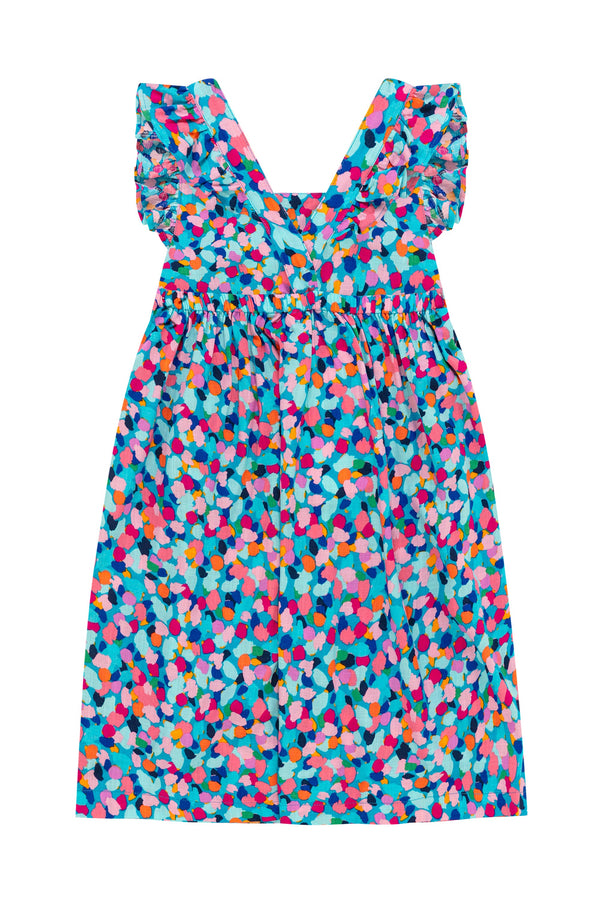 Maisy Dress In Rainbow Confetti
