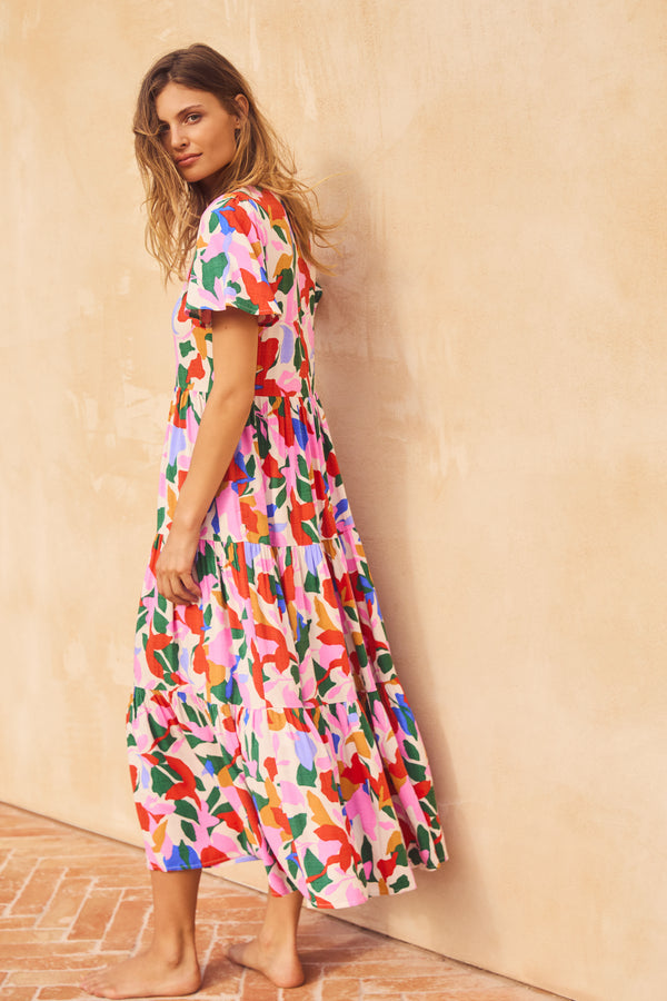 Marloes Midi Dress In Sakura