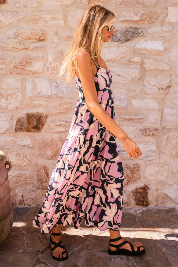 Sierra Maxi Dress In Paperflower