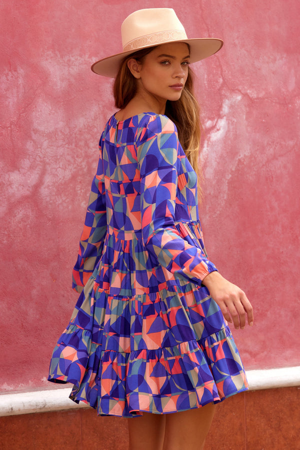Stella Mini Dress In Tamarind
