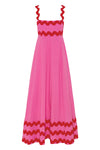 Vivi Dress In Pink Ric Rac