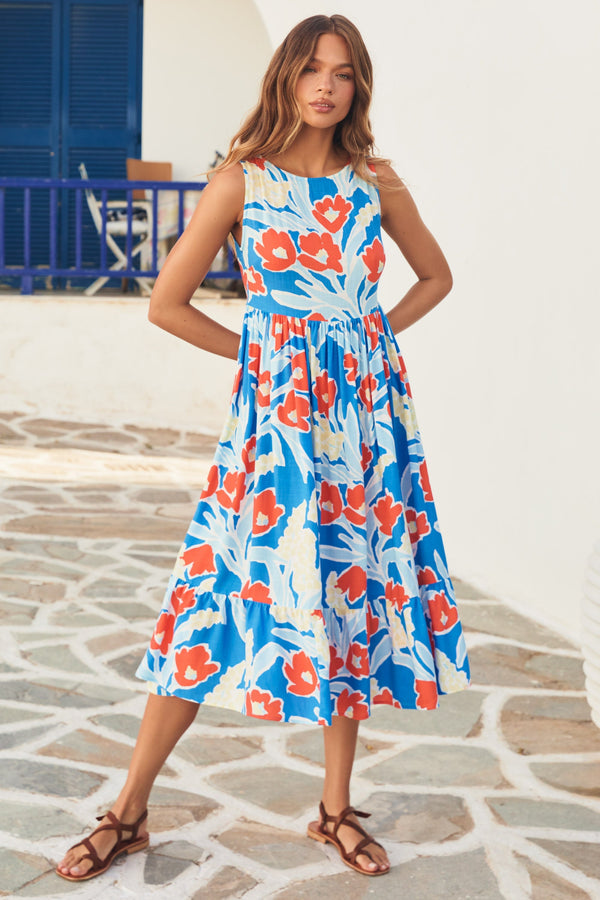 Amara Dress In Milos