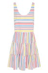 Winifred Mini Dress In Summer Stripe