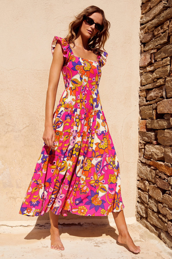 Gabrielle Dress In Paros