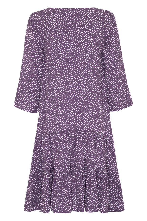 Arabella Dress In Grape Vine